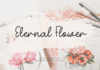 Eternal Flower Font - Featured Image