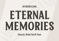 Eternal Memories Font - Featured Image