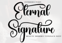 Eternal Signature Font - Featured Image