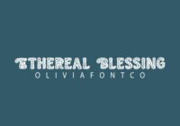 Ethereal Blessing Font - Featured Image