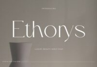 Ethorys Font - Featured Image