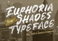Euphoria Shades Font - Featured Image