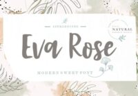 Eva Rose Font - Featured Image