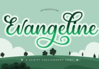 Evangeline Font - Featured Image