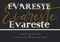 Evareste Duo Font - Featured Image