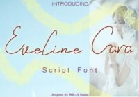 Eveline Cara Font - Featured Image
