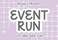 Event Run Font - Featured Image