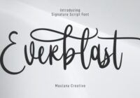 Everblast Font - Featured Image