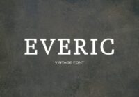 Everic Font - Featured Image