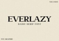 Everlazy Font - Featured Image