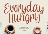 Everyday Hungry Font - Featured Image