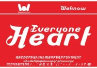 Everyone Heart Font - Featured Image