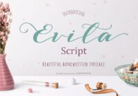 Evita Font - Featured Image