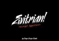 Evitrian Font - Featured Image