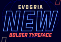 Evogria New Font - Featured Image