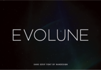 Evolune Font - Featured Image