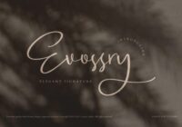 Evossry Font - Featured Image