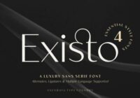 Existo Font - Featured Image
