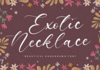 Exotic Necklace Font - Featured Image
