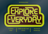 Explore Everyday Font - Featured Image