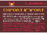 Export Import Font - Featured Image