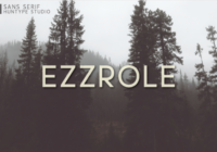 Ezzrole Font - Featured Image