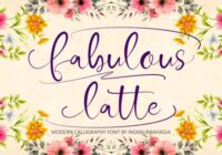 Fabulous Latte Font - Featured Image