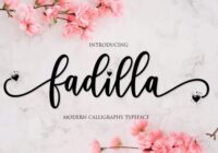 Fadilla Font - Featured Image