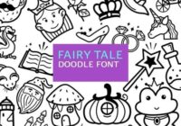 Fairy Tale Doodle Font - Featured Image