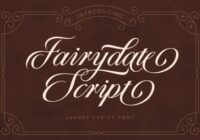 Fairydate Font - Featured Image