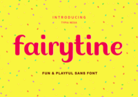 Fairytine Font - Featured Image