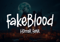 Fakeblood Font - Featured Image