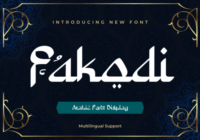Fakodi Font - Featured Image