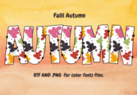 Fall Autumn Font - Featured Image