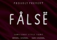 False Note Font - Featured Image