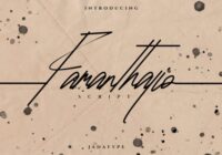 Famanthalio Font - Featured Image