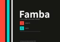 Famba Font - Featured Image
