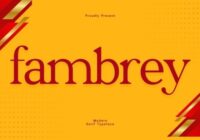 Fambrey Font - Featured Image