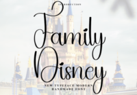 Family Disney Font - Featured Image
