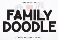 Family Doodle Font - Featured Image
