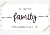 Family Font - Featured Image