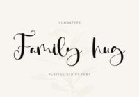 Family Hug Font - Featured Image