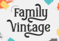 Family Vintage Font - Featured Image