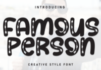 Famous Person Font - Featured Image