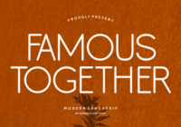 Famous Together Font - Featured Image