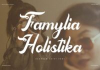 Famylia Holistika Font - Featured Image