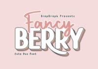 Fancy Berry Duo Font - Featured Image