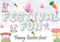 Fancy Dot Easter Font - Featured Image