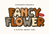 Fancy Flower Font - Featured Image
