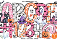 Fancy Pumpkin Halloween Font - Featured Image